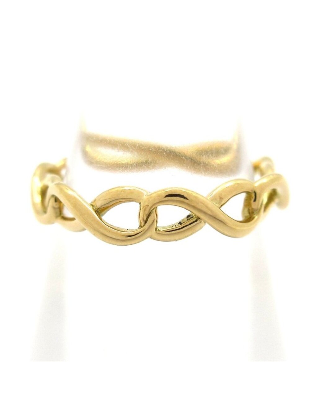 Tiffany & Co Ring Infinity Narrow Band 18k Yellow Gold